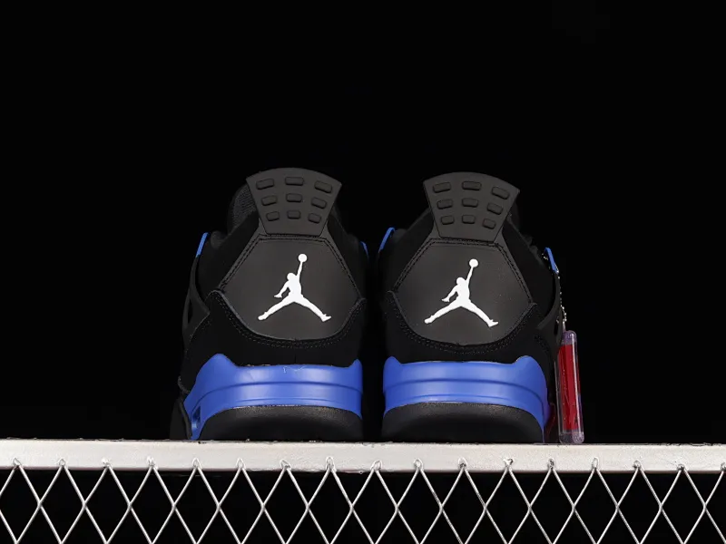 All categories Air Jordan Jordan series basketball shoes Air Jordan 4 Air Jordan 4 Retro "Heilan" AJ4 Joe 4 black and blue retro casual sports culture basketball shoes CT8527-018